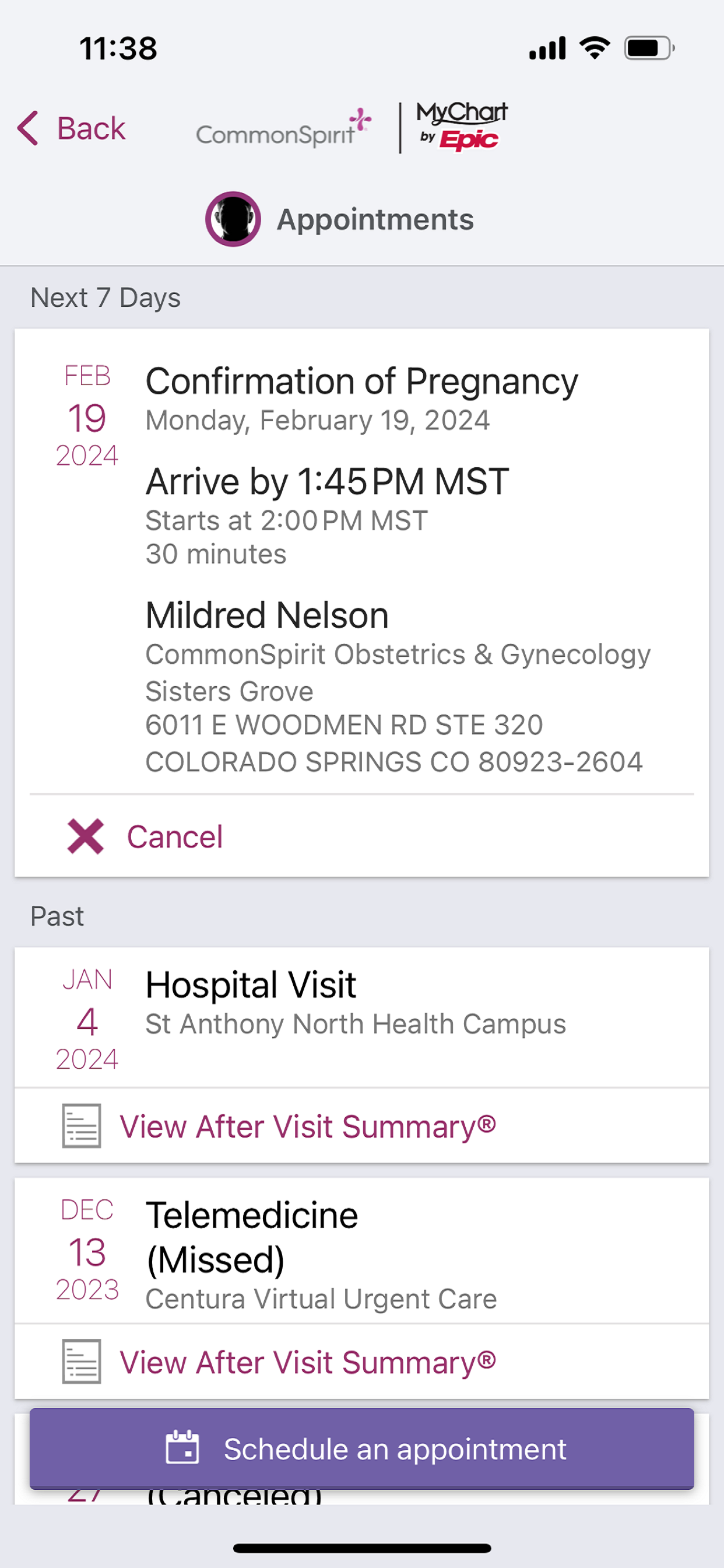 CommonSpirit - CO/KS/UT