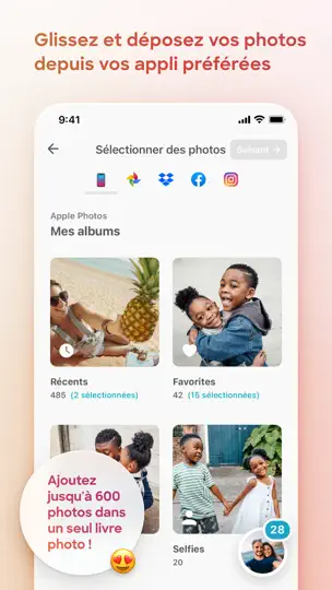Capture d'écran de Popsa | Imprimez Vos Photos sur iPhone 5