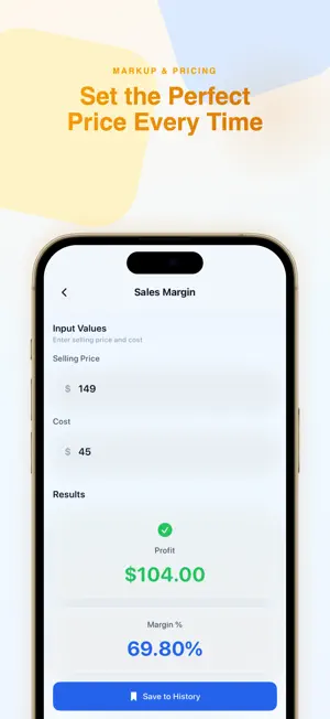 Profit Margin Calculator & ROI screenshot 3