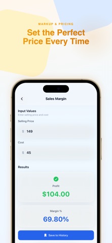 Profit Margin Calculator & ROI Screenshot 3 of 10