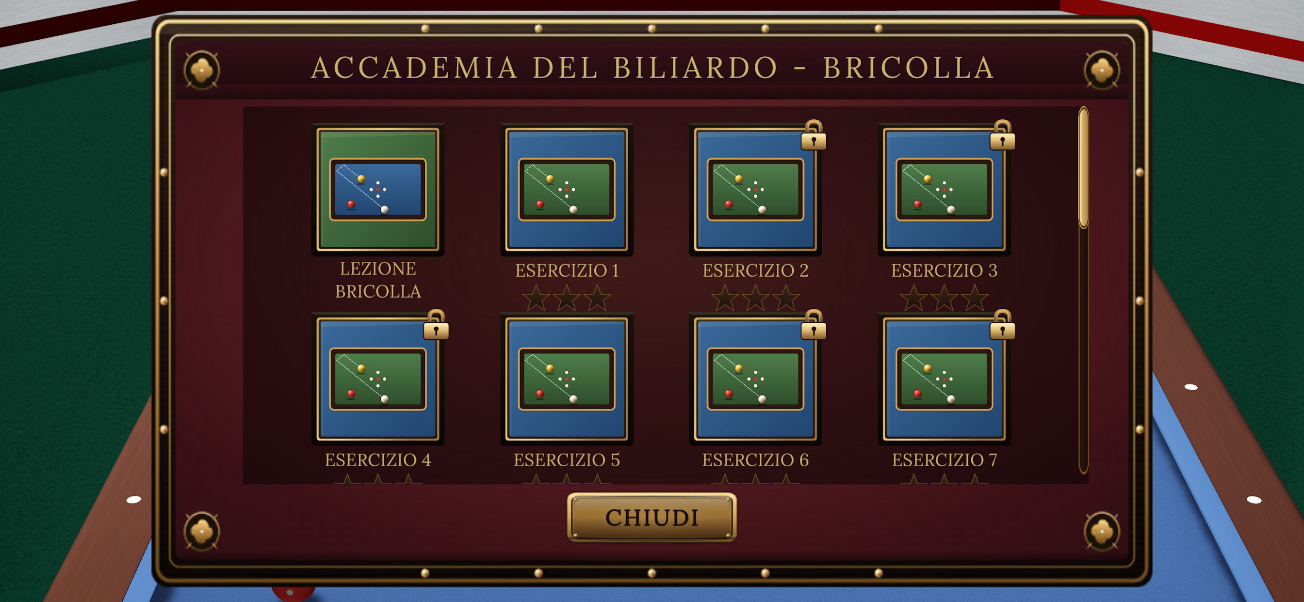 Biliardo 5 birilli e Goriziana