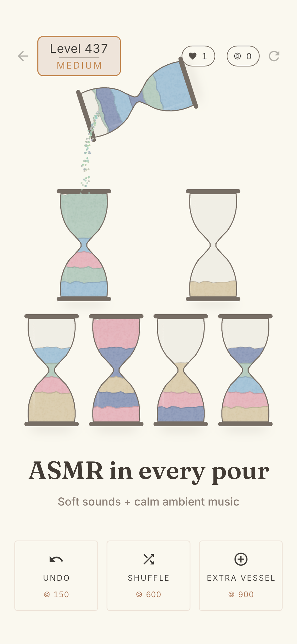 Vials: ASMR Sand Sort Puzzle screenshot 4