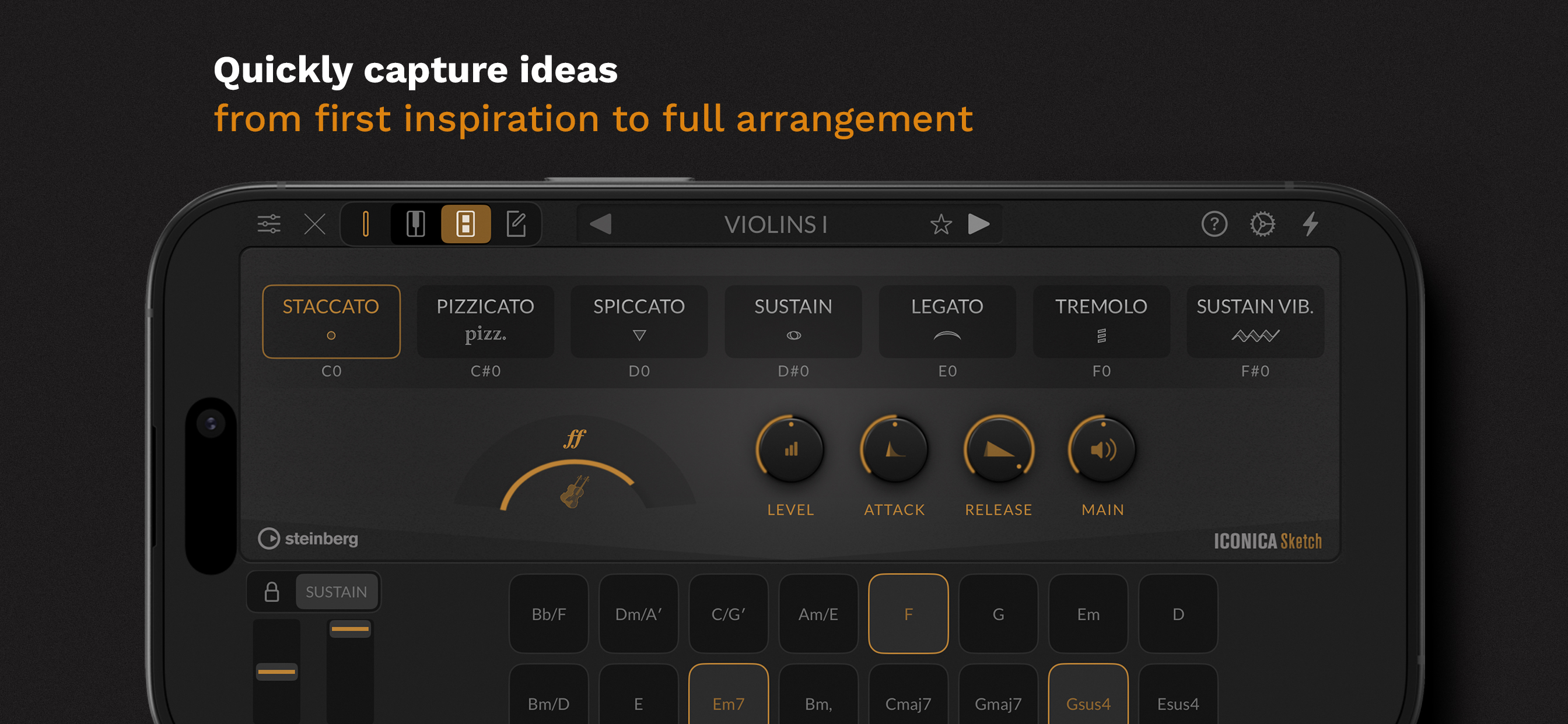 Iconica Sketch - Orchestra app screenshot 6