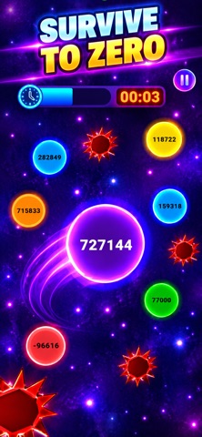Number Merge: Grow & Survive iPhone screenshot