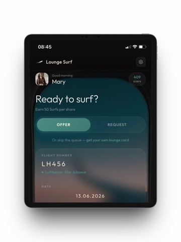 Lounge Surf: Guest Pass Match iPad screenshot