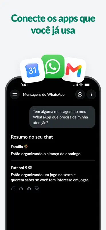 Zapia: Assistente IA pessoal screenshot 6 of 8