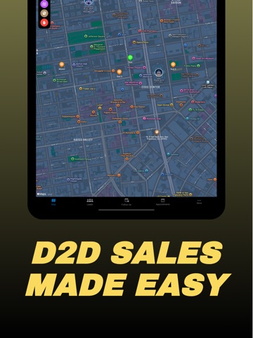 D2D Advancer: Sales & Lead CRM iPad screenshot