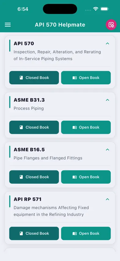 API 570 Helpmate screenshot 3