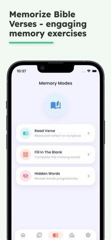 Bible Trivia - Memorise verse iPhone screenshot