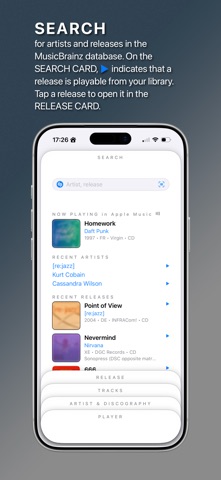 MusiCards Release Viewer Screenshot 1 of 6