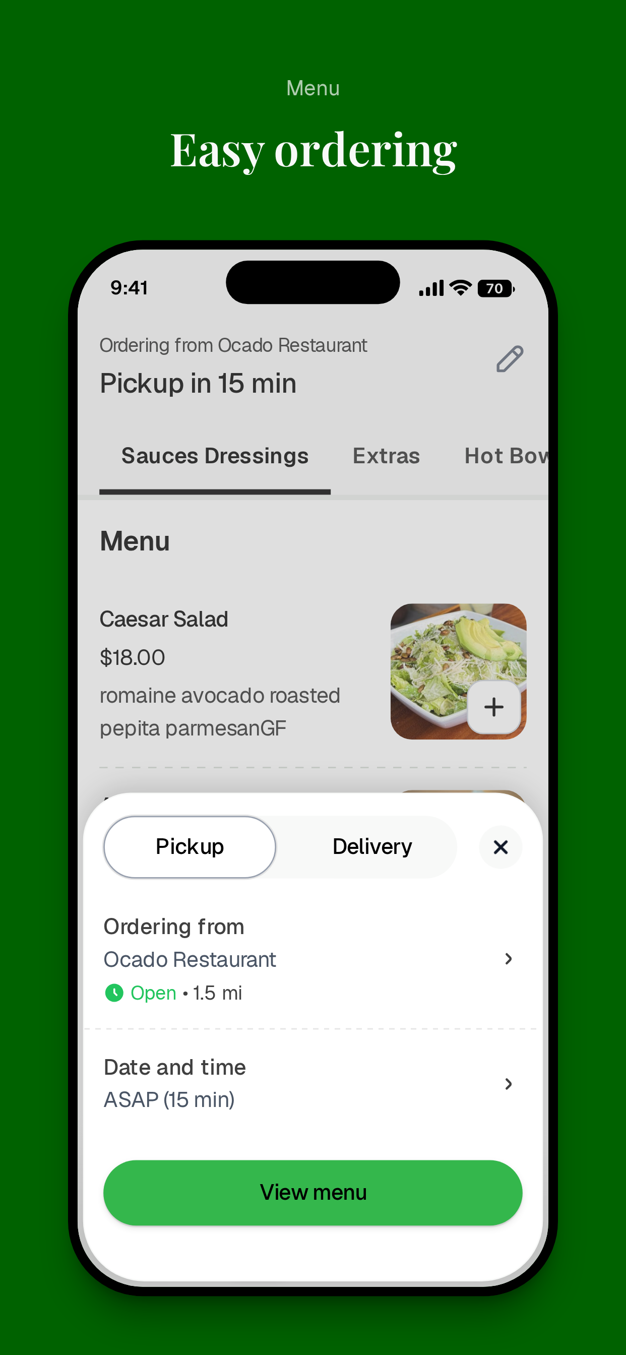 Ocado Restaurant screenshot 3