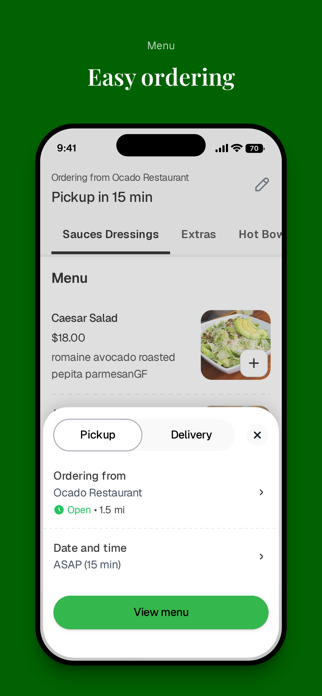 Ocado Restaurant Screenshot 3 of 6