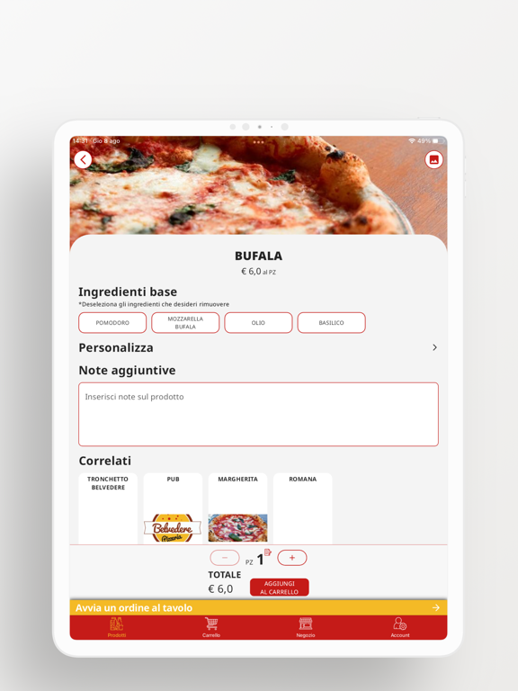 Screenshot #6 pour Pizzeria Belvedere