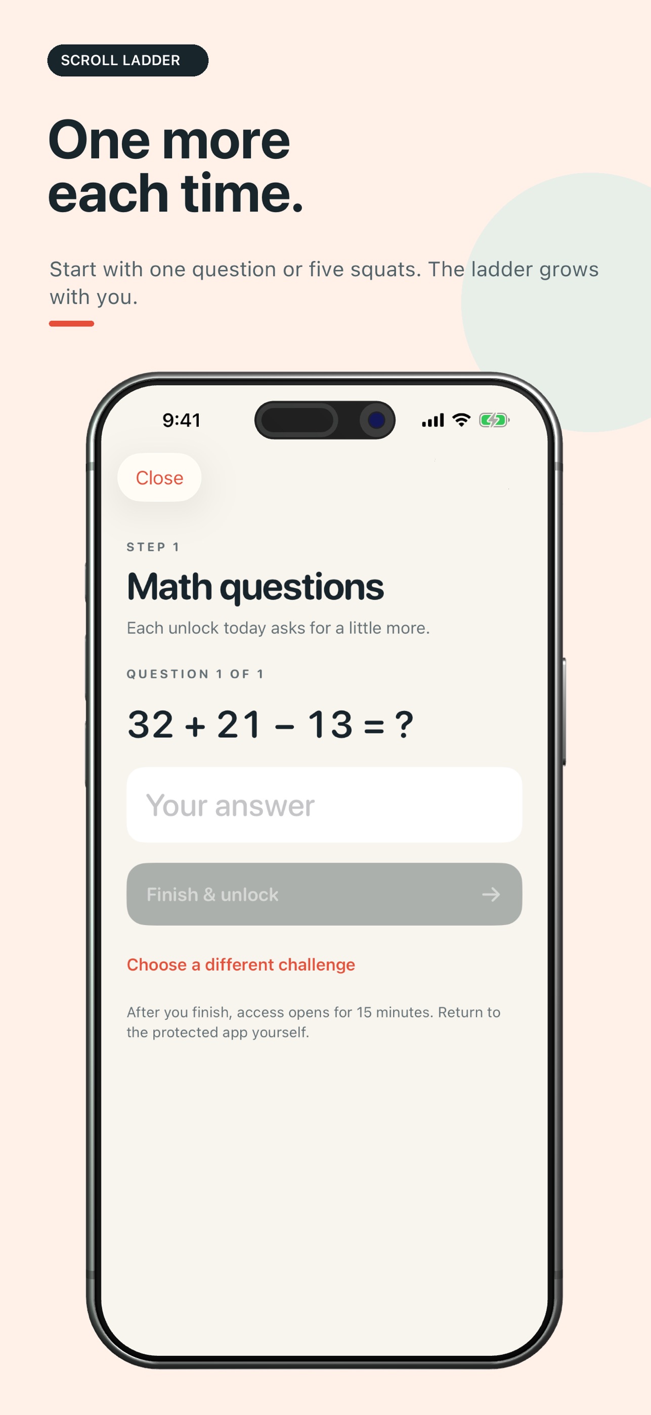 Screenshot 3 of Scroll Ladder: App Blocker
