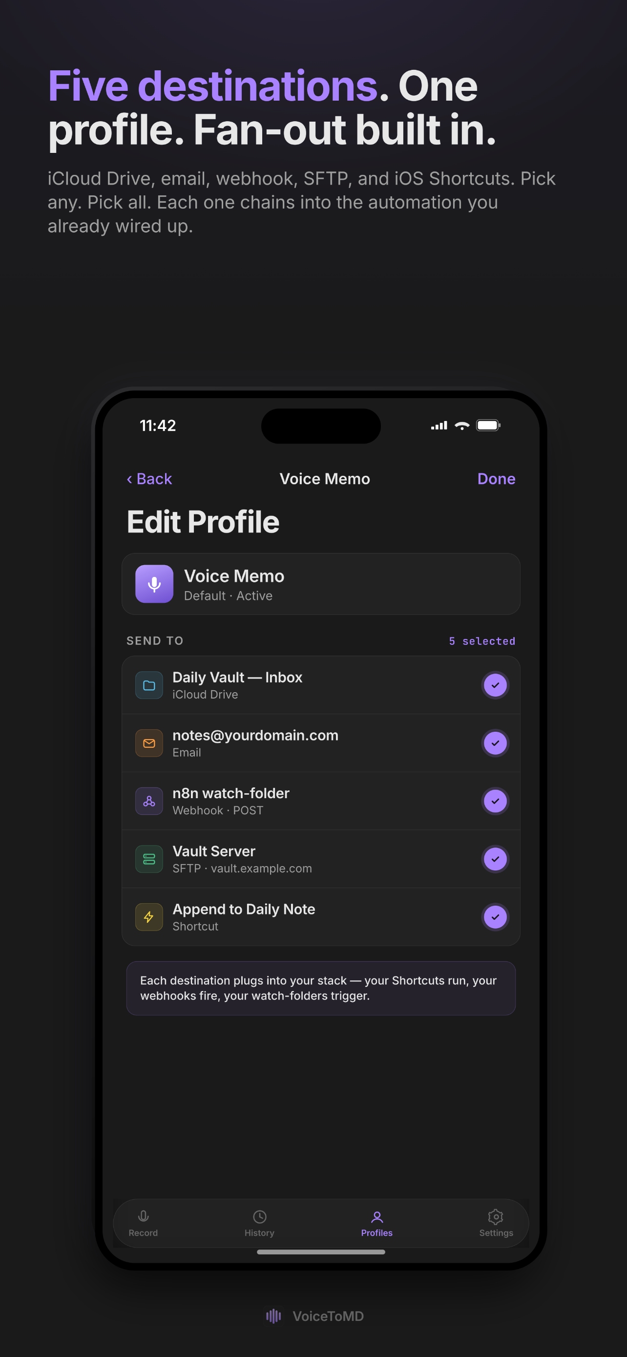 VoiceToMD screenshot 2
