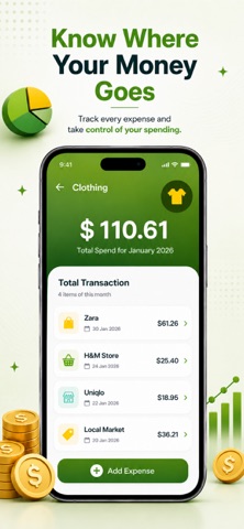 Budget Planner & Expense App Screenshot 3 of 6