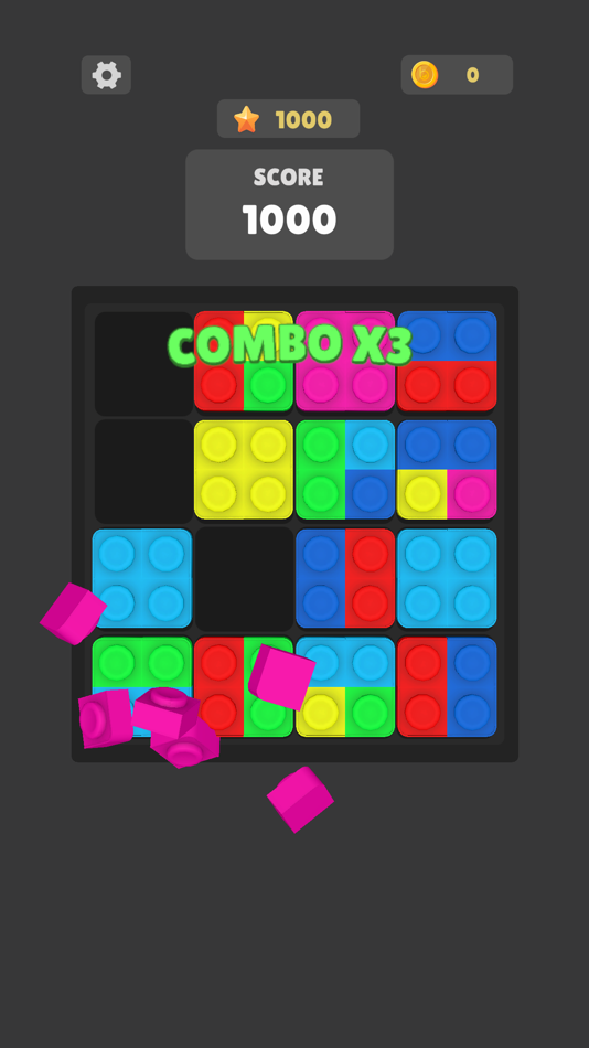 #3. Swipe Blast: Color Merge (iOS) 게시자: Brew Games