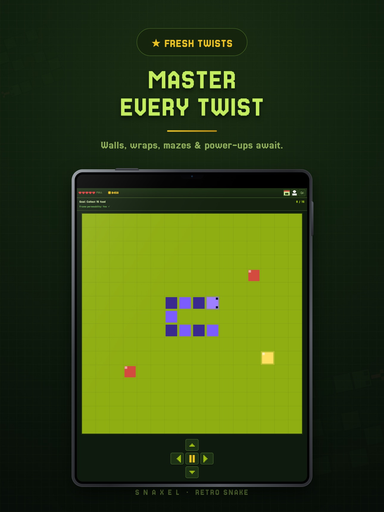 Screenshot 8 of Snaxel - Retro Snake