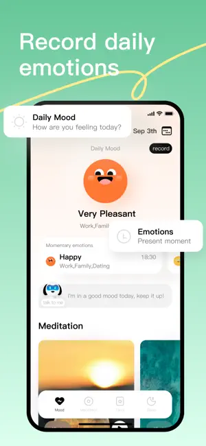 EmotiCalm:AI Mood Companion screenshot 2