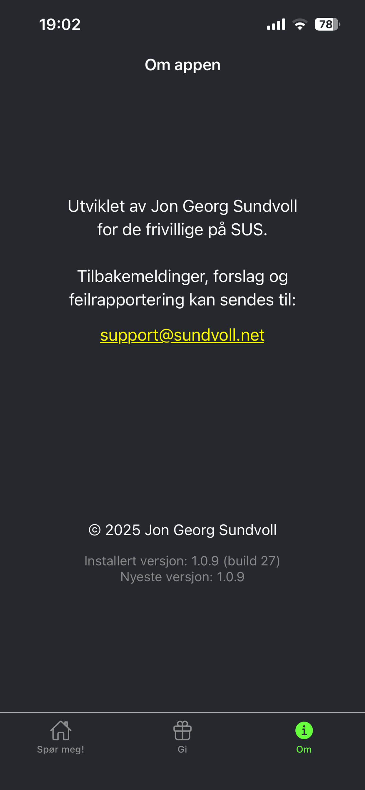 Nye SUS screenshot 7