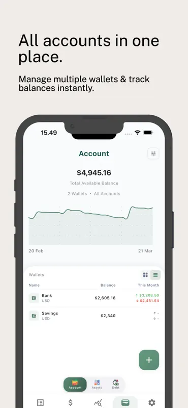 Money Manager: Gastos Diarios screenshot 6 of 8