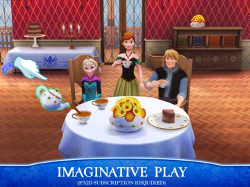 Disney Frozen Royal Castle iPad screenshot 2