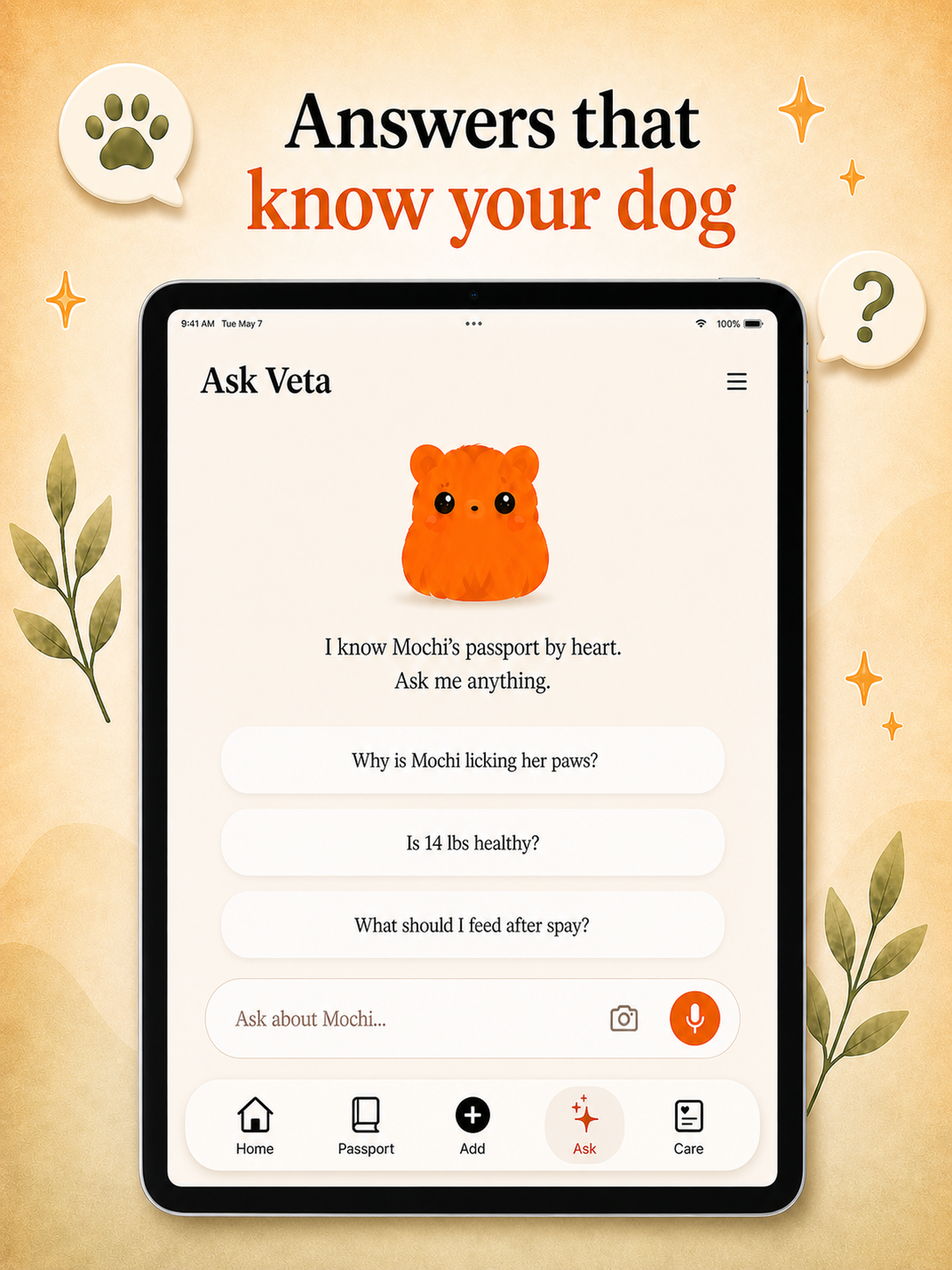 Veta: Pet Health Guardian