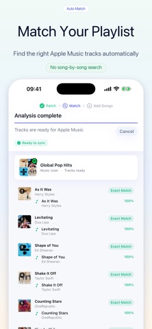 TuneMover: Playlist Transfer Screenshot 2 of 3