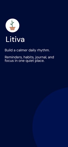Litiva: Habit & Journal screenshot