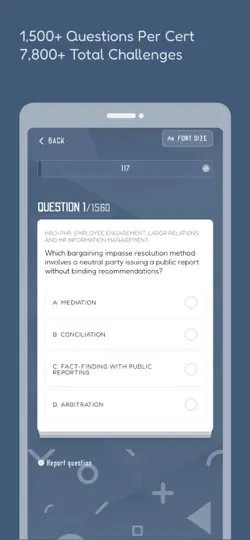 HRCI HR Exam Prep: With AI iPhone Screenshot 3