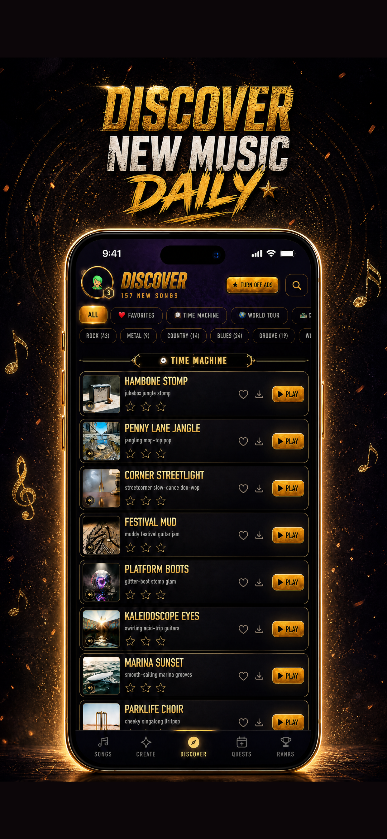 Born To Rock: Rhythm Game screenshot 5