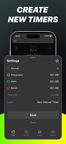 TMR Interval Timer & Stopwatch Screenshot 3 of 6