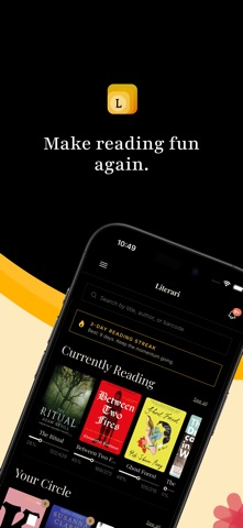 Literari: Reading Tracker Screenshot 1 of 10