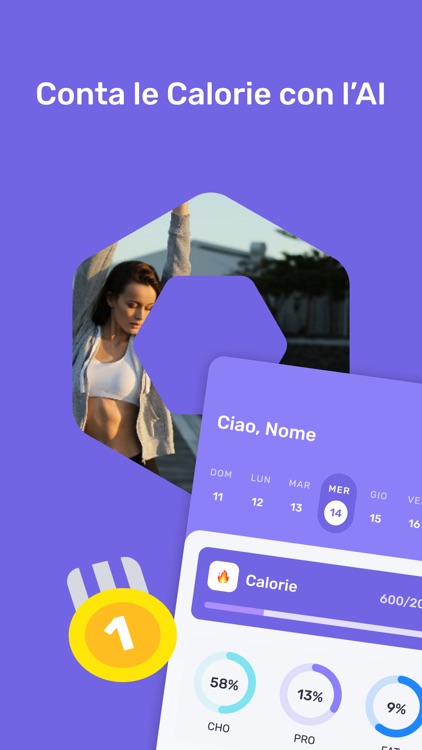 Caloria: Track calories Chat