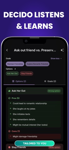 Decido: Stop Overthinking Screenshot 3 of 7