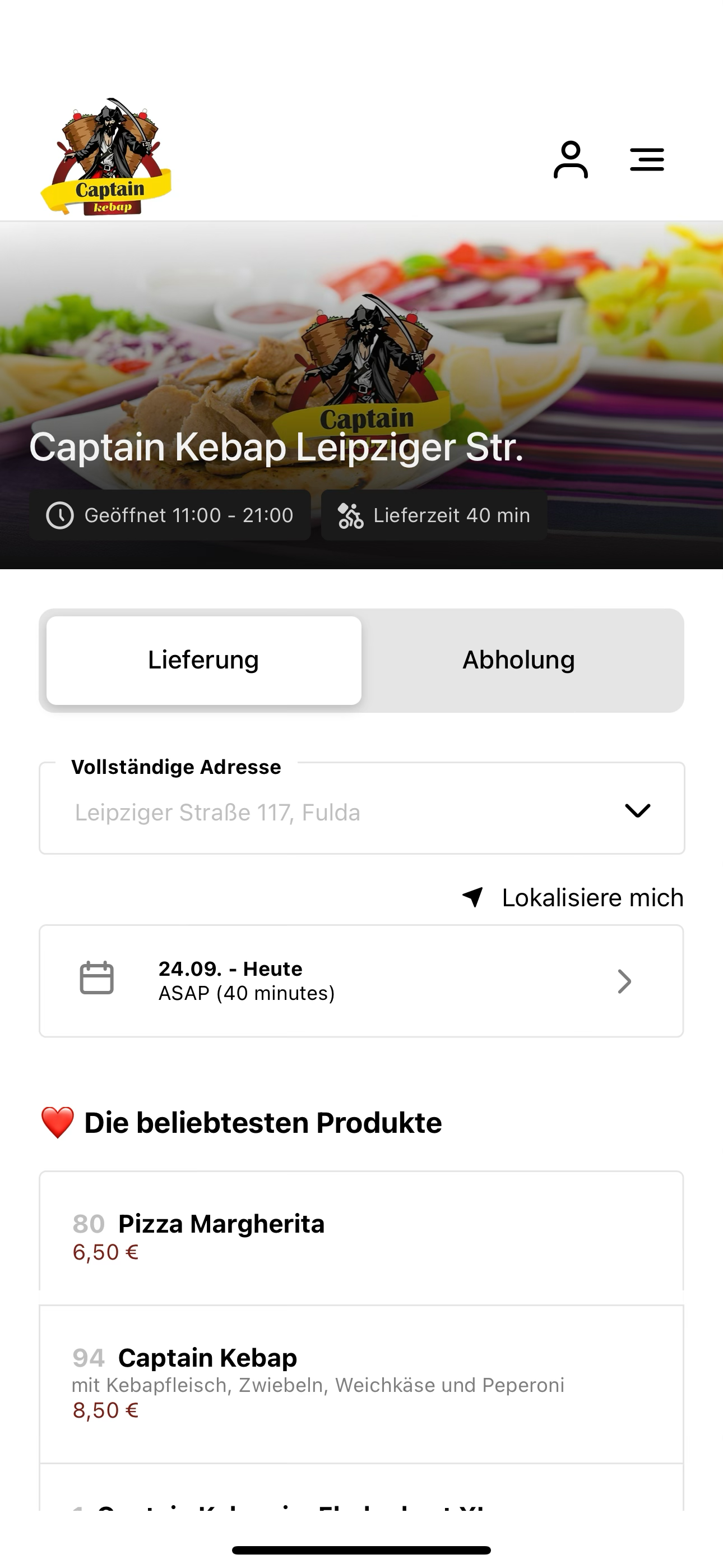 Captain Kebap Leipziger Str. screenshot 3