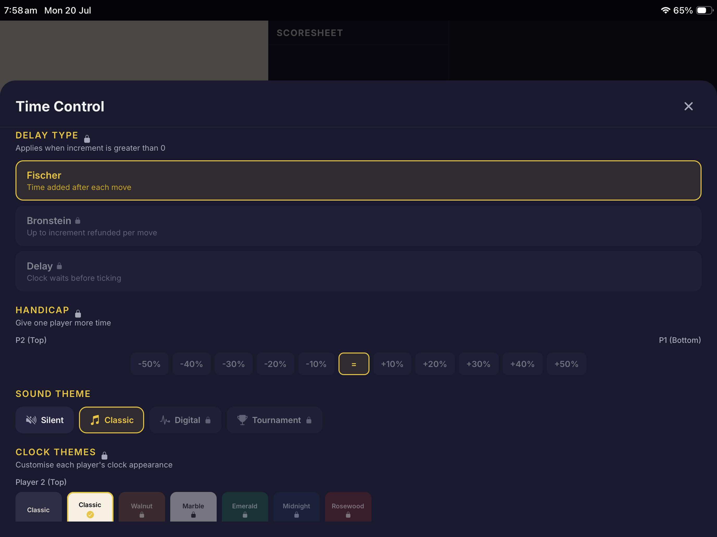 Chess Clock with Analytics screenshot 14