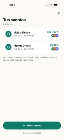 A Medias: gastos compartidos screenshot 1