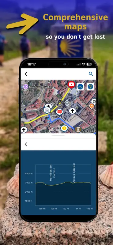 Buen Camino de Santiago App screenshot 3 of 9