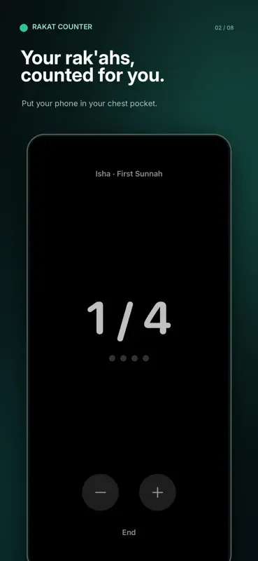 Vaydeen: Rakat Counter screenshot 2 of 8
