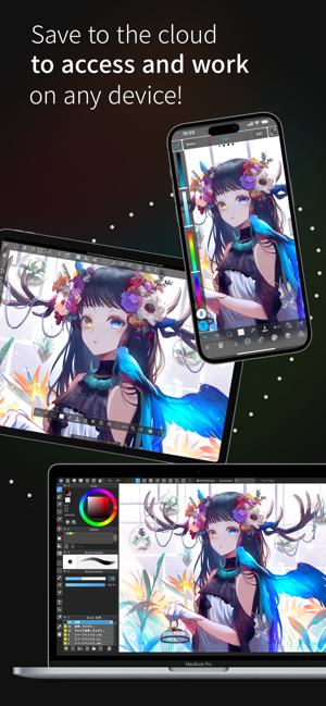 ‎MediBang Paint for iPhone Screenshot