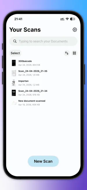 AutoDoc Scan screenshot 1