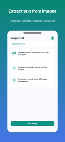 Focus Lens: Image OCR Screenshot 2 of 6