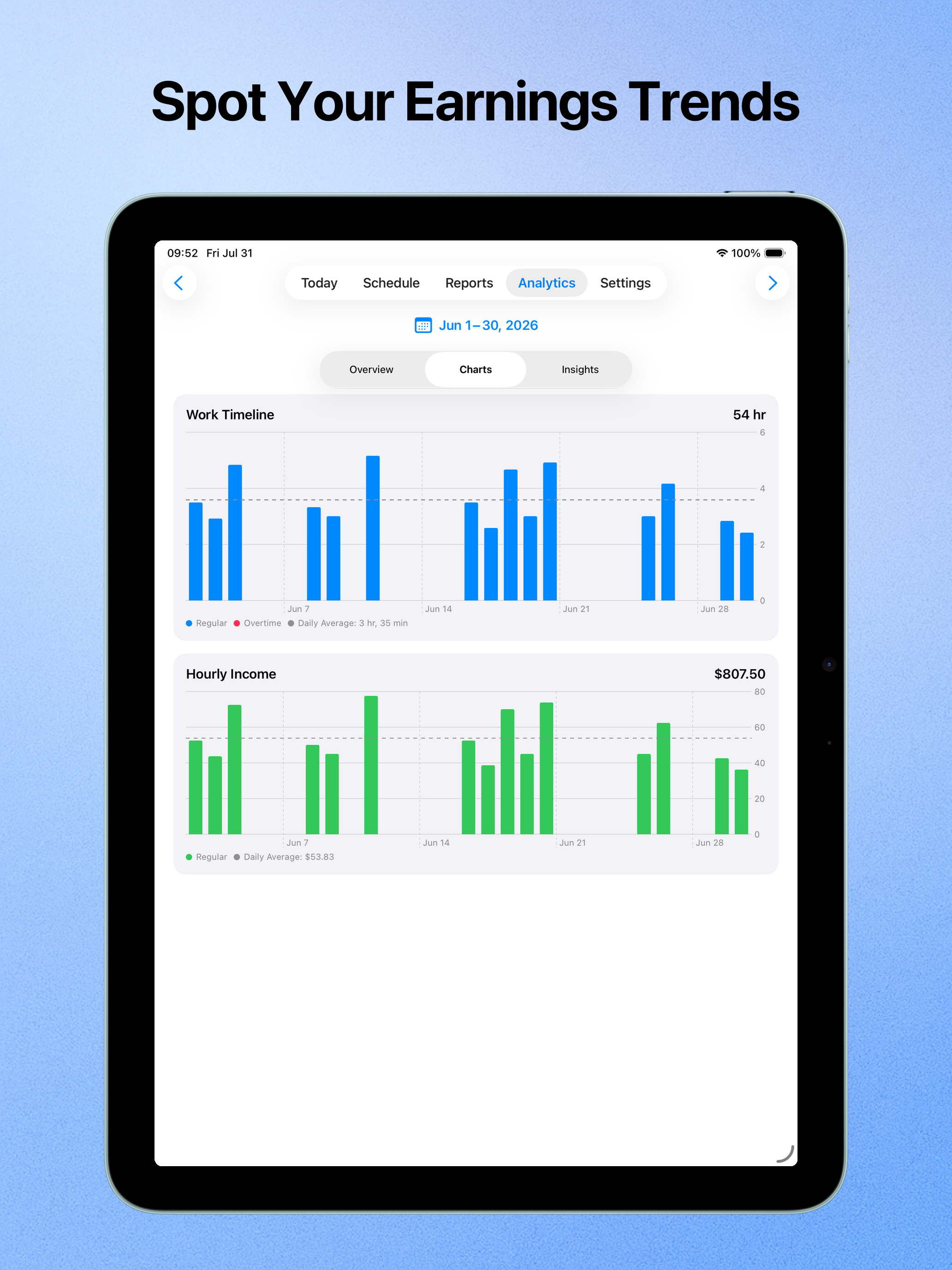 WorkHourly: Work Hours Tracker screenshot 18