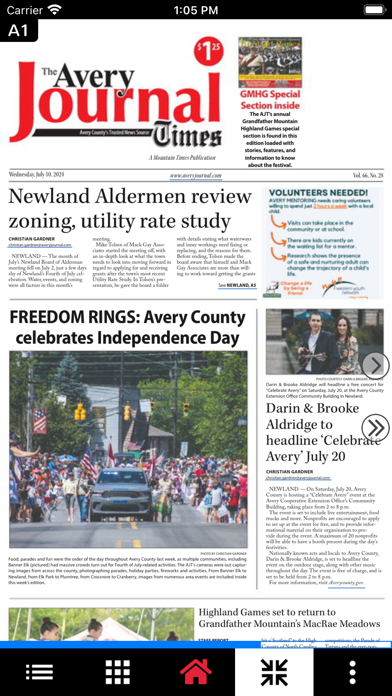 The Avery Journal Times Screenshot
