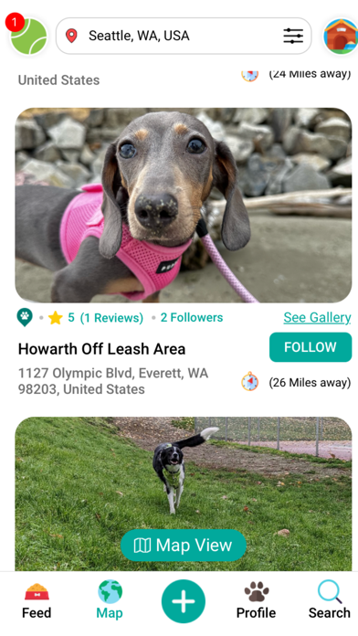 DogPack: Dog Parks & Services Screenshot
