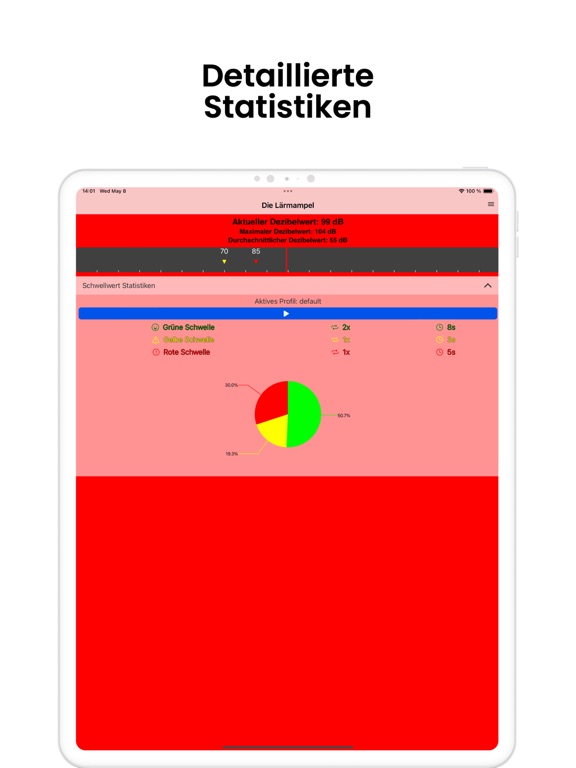 Screenshot #6 pour Die Lärmampel
