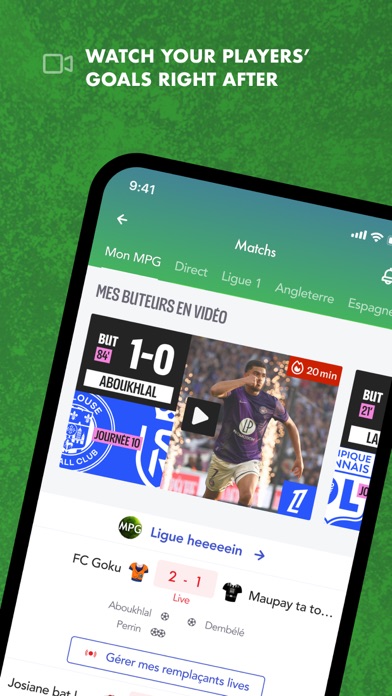 MPG Football Screenshot