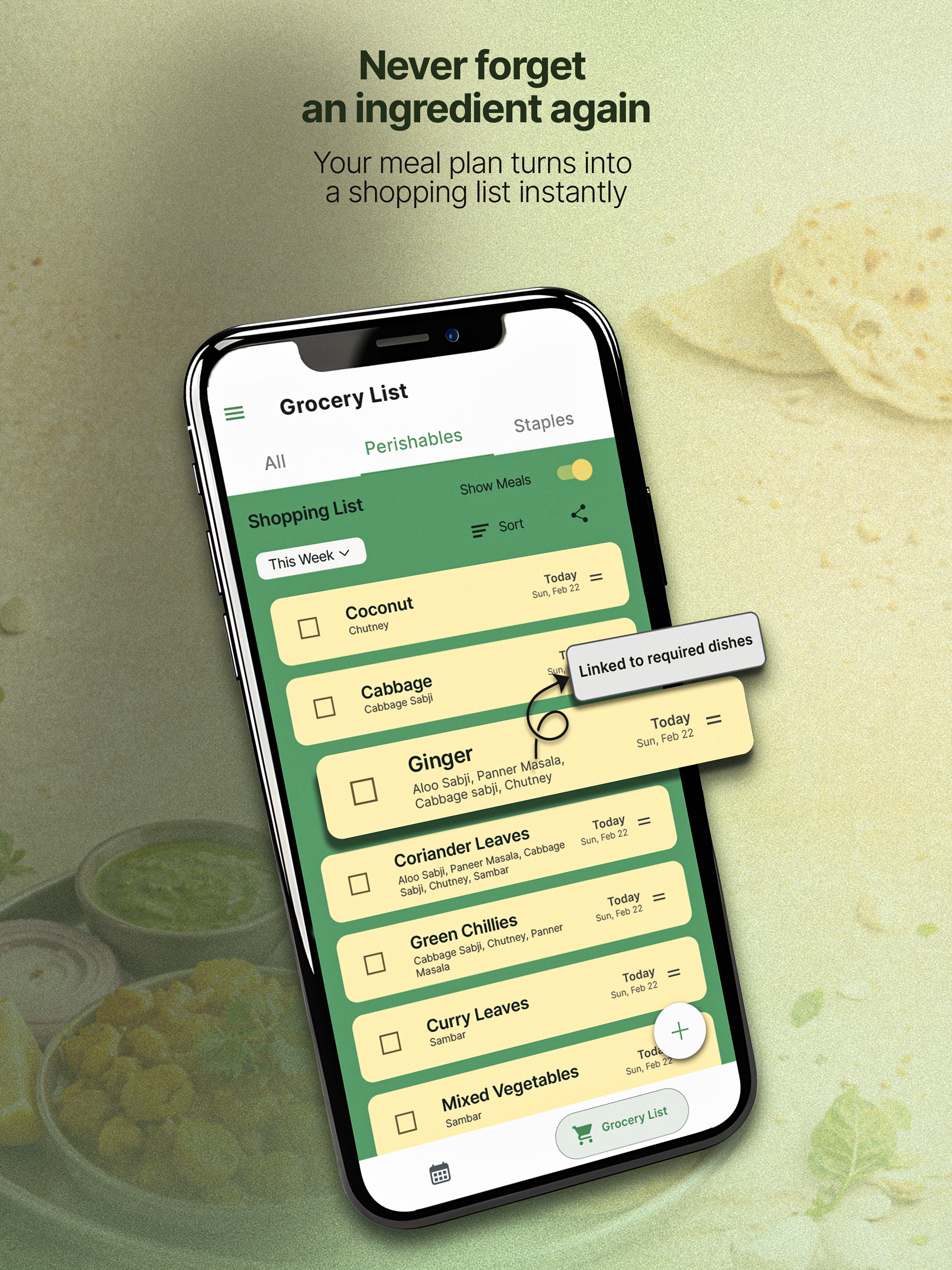 PlanNEat: Indian Meal Planner