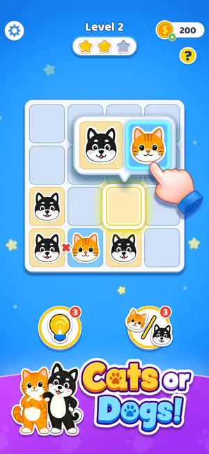 Pawdoku: Cat Dog Logic Puzzle screenshot 1